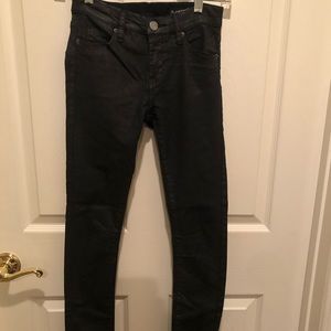 Blank nyc black coated jeans